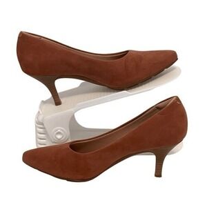 Modare Ultra Conforto Tan‎ Faux Suede Kitten Heel Pumps 37